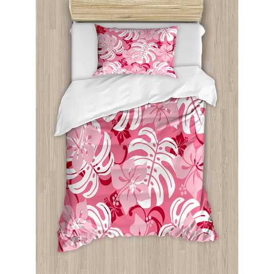 Gisl Pink 100% Microfibre 260 TC Duvet Cover Set