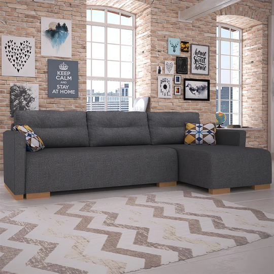 Ernani Reversible Corner Sofa Bed