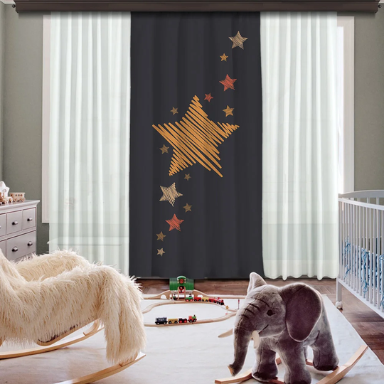 Weston Semi Sheer Curtain