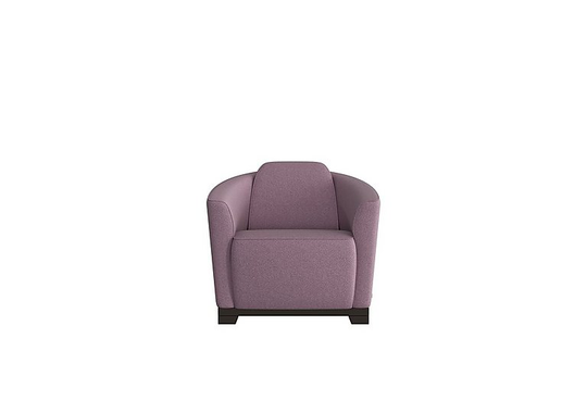 Ketty Fabric Accent Chair - Purple