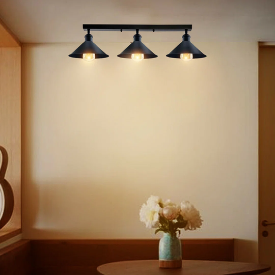 Melra 3 - Light 50cm Semi Flush Mount