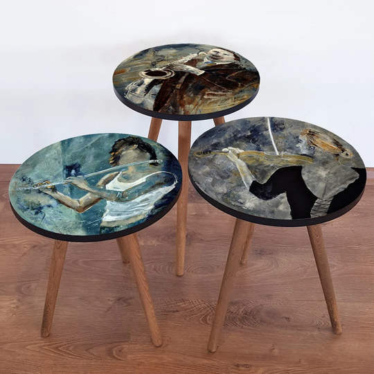 Awad 3 Piece Nest of Tables