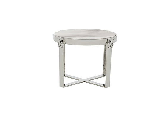 Tamburo Lamp Table - Grey