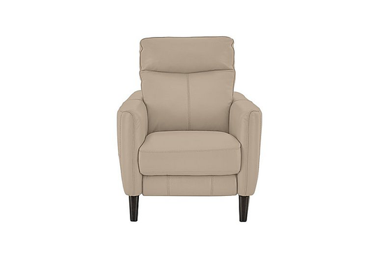 Compact Collection Petit Leather Recliner Armchair- World of Leather