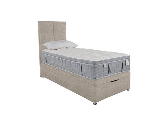 Millbrook - PureTech Pillow Top End Ottoman Divan Set - Single - Beige