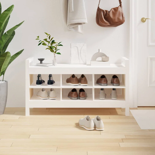Labreyah Wood Storage Bench