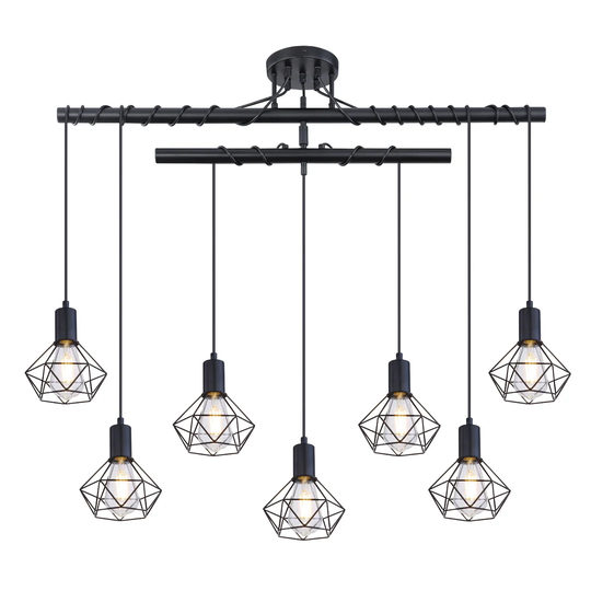 Belote 7 - Light Cluster Geometric Pendant