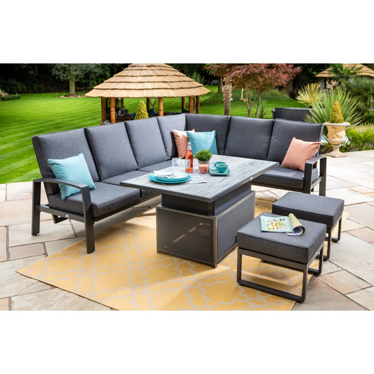 Vienna Reclining Rectangular Casual Dining Set