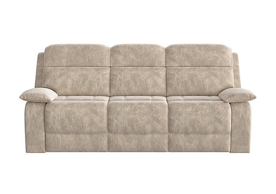 Moreno 3 Seater Fabric Sofa - Cream