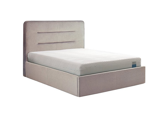 TEMPUR - Linear Ottoman Bed Frame - Super King - Grey