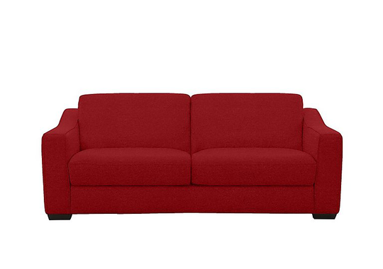 Optimus Space Saving Sofa Bed with Memory Foam Mattress - Red