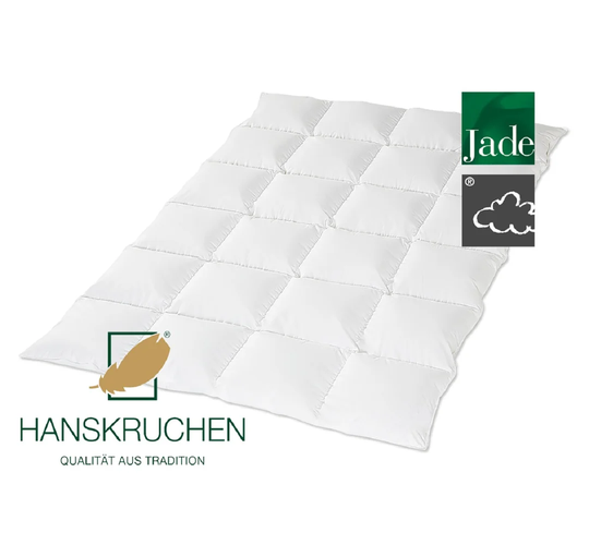 Jade Down and Feathers Baffle Box Duvet