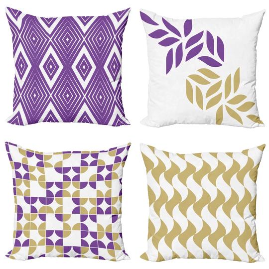 Harutun Indoor/Outdoor Geometric Square Scatter Cushion Cover