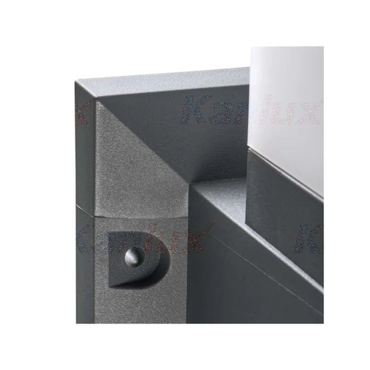 Black Integrated LED Bollard Light