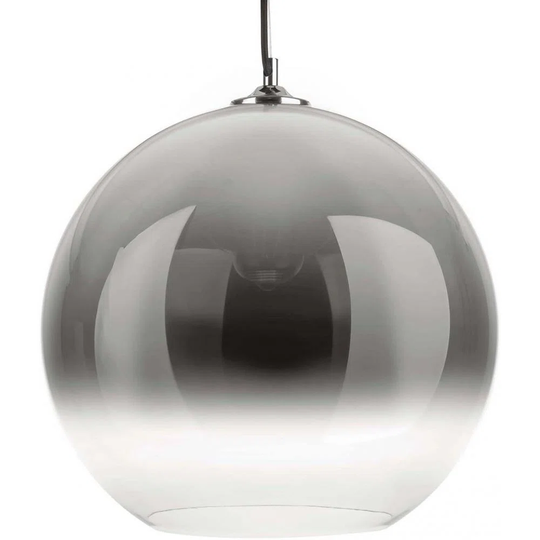 Bubble Chrome Glass Pendant Light