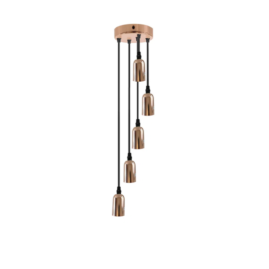 Justen 5 - Light Cluster Bulb Pendant
