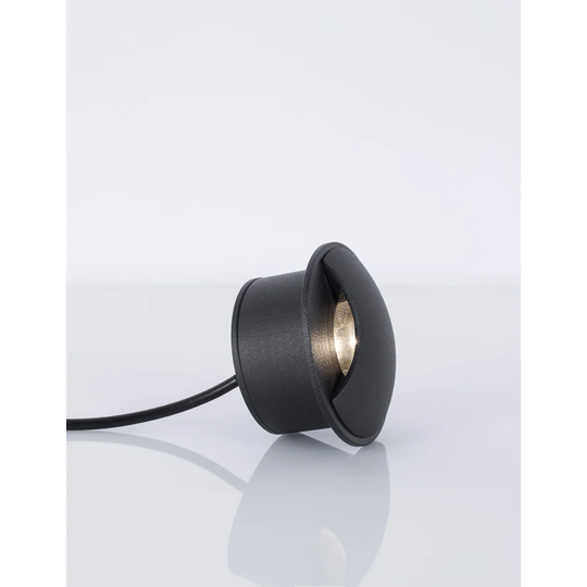 Chanelle Sandy Black Aluminium 7cm LED Recessed Lighting Kit