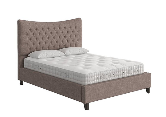 Jessie Ottoman Bed Frame - Double - Mink