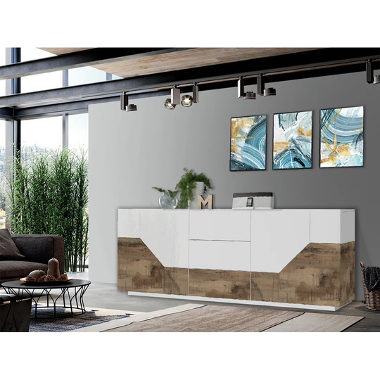 ALIEN Sideboard 220 Glossy White