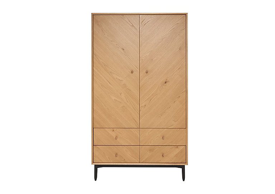 Ercol - Monza Double Wardrobe - Brown