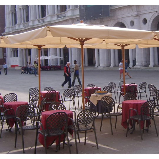 Higham 3m x 2m Rectangular Traditional Parasol