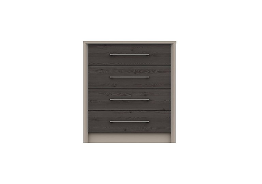 London Bedrooms - Paddington 4 Drawer Chest - Black