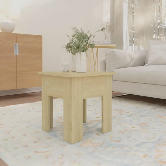 Ebern Designs Coffee Table Concrete Grey 40X40x42 Cm Chipboard