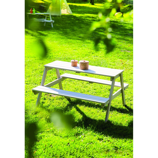 Acasia Wooden Picnic Bench