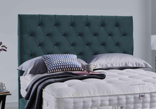 Millbrook - Minley Floor Standing Headboard - Single - Grey