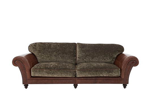 Tetrad - Northwood 4 Seater Classic Back Leather Sofa - Brown