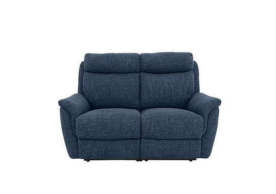 Orlando 2 Seater Fabric Sofa - Blue