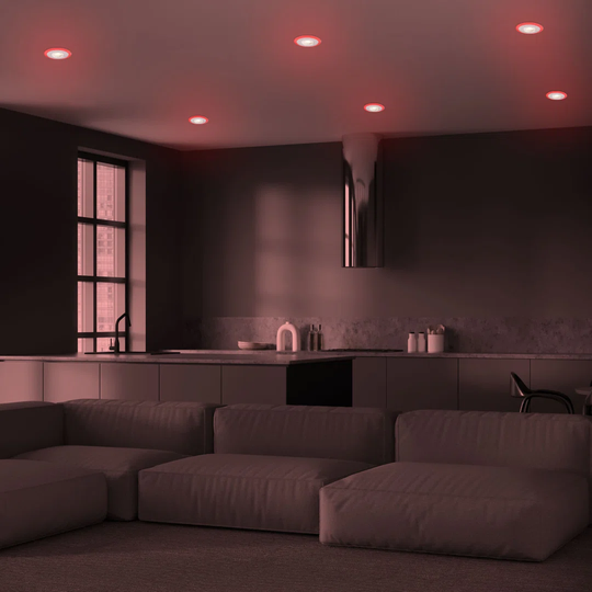 Yager 8cm LED Multi-Spotlight Recessed Lighting Kit