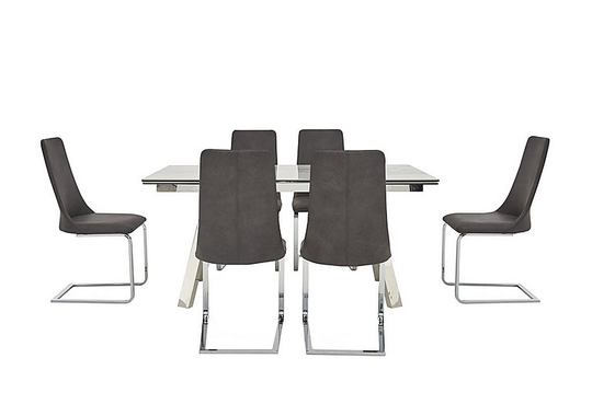 Nevada Extending Table and 6 Chairs