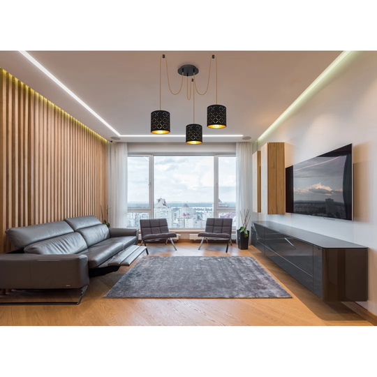 Esah 3 Light Kitchen Island Linear Pendant