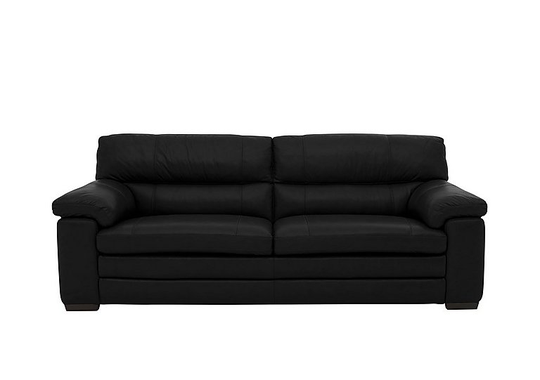 Cozee 3 Seater Pure Premium Leather Sofa- World of Leather
