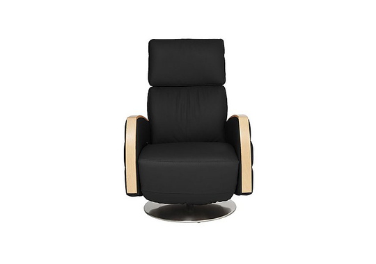 Ercol - Noto Leather Recliner Chair - Black