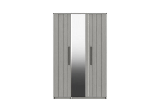 London Bedrooms - Victoria 3 Door Wardrobe with Mirror