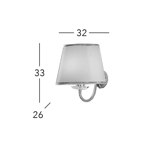 Imperial 1-Light Candle Wall Light
