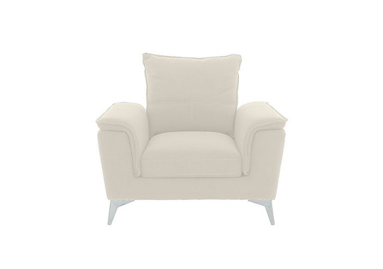 Monaco Fabric Chair - White