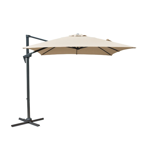 Aabid 2.5m Square Cantilever Parasol
