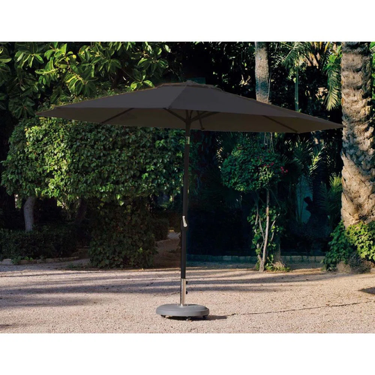 Straight Aluminum Parasol 3.5 M Marlou Anthracite