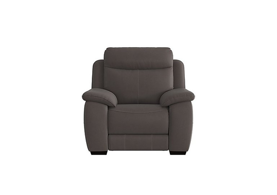 Starlight Express Fabric Manual Recliner Armchair - Grey