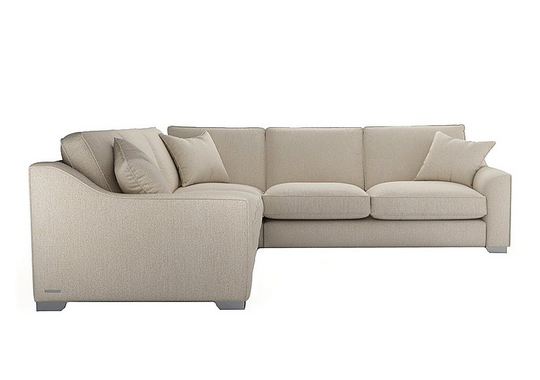 The Lounge Co. - Isobel Large Fabric Corner Sofa - Beige