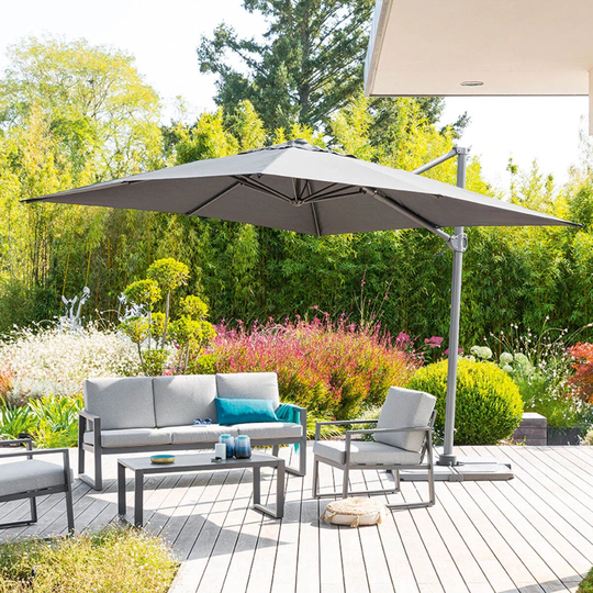 Ahlexus 3m Square Cantilever Parasol