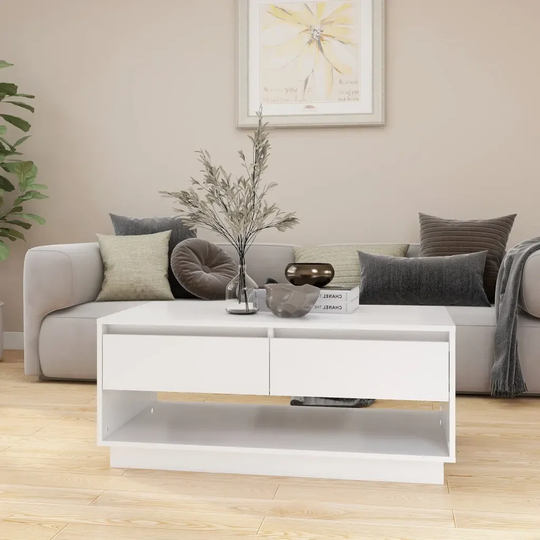 Ebern Designs Coffee Table Sonoma Oak 102.5X55x44 Cm Chipboard