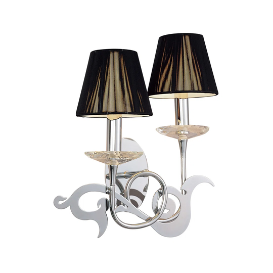 Piland 2-Light Candle Wall Light