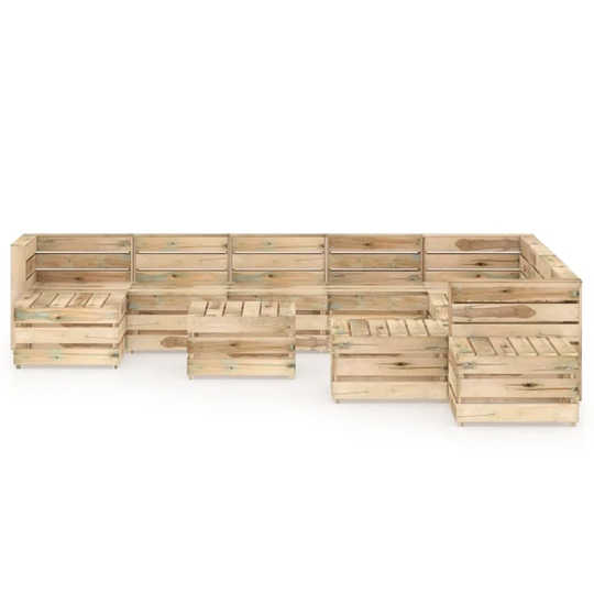 Paull 8 Seater Corner Sofa Set