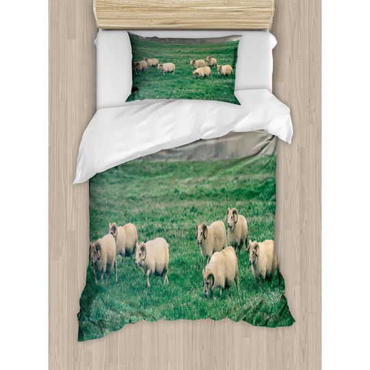 Mitcheldean 100% Polyester Duvet Cover Set