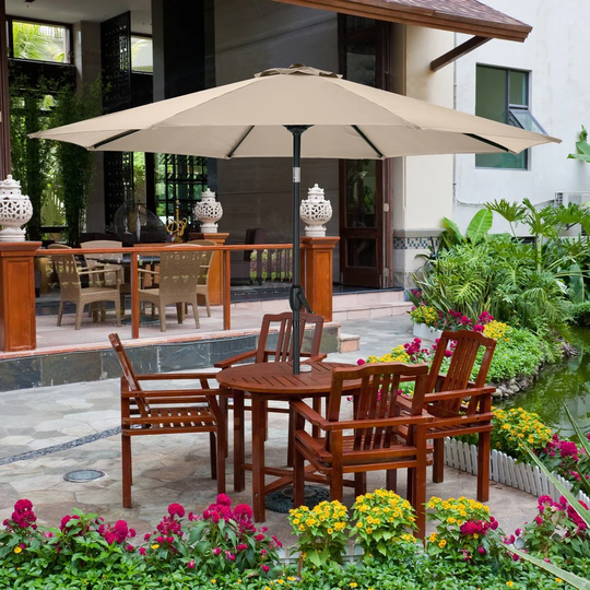 Overton 2.7m Traditional Parasol