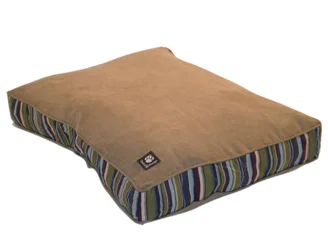 Morocco Box Dog Pillow cover in Brown